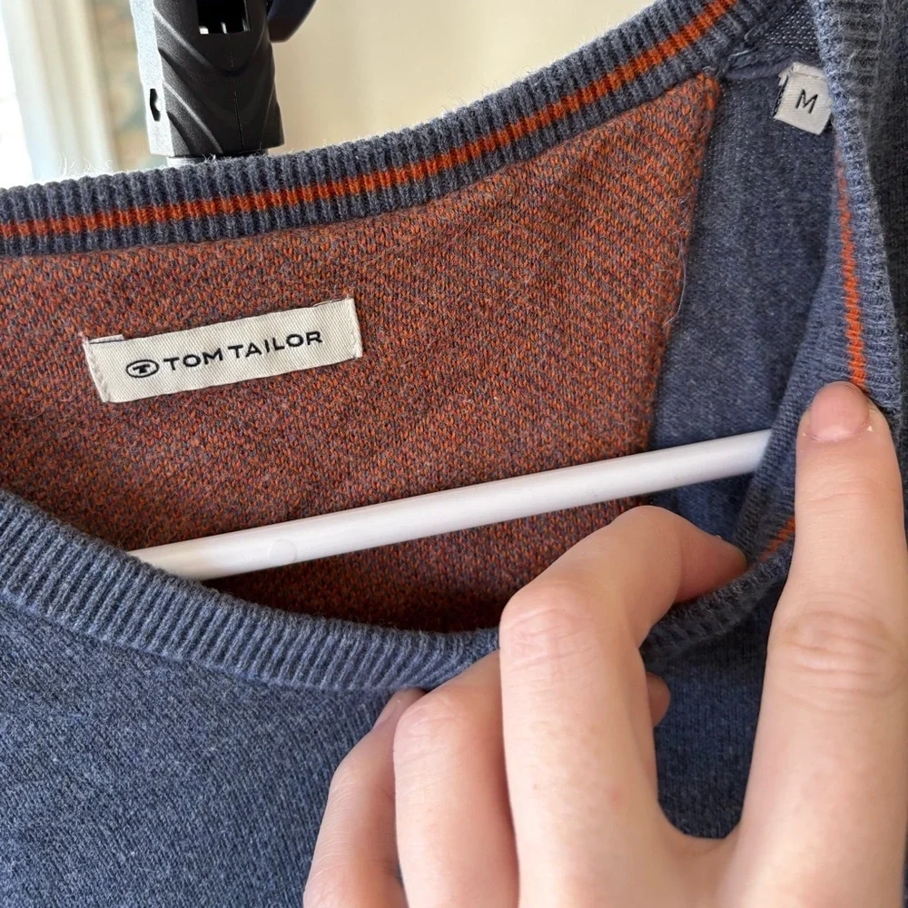 Tom Tailor Sweater in Blue, Size M